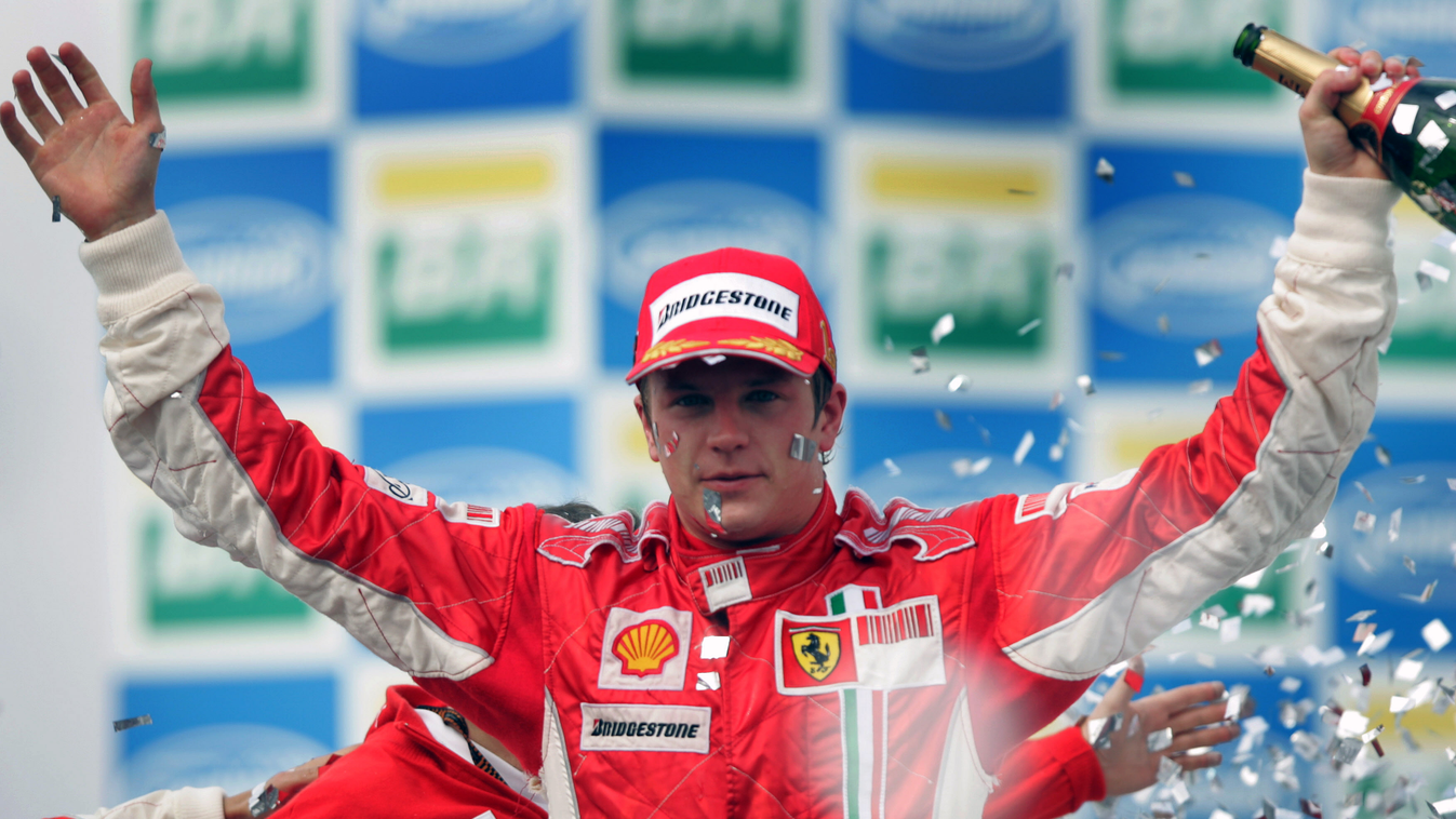 Forma-1, Kimi Räikkönen, Scuderia Ferrari, 2007, Brazil Nagydíj 