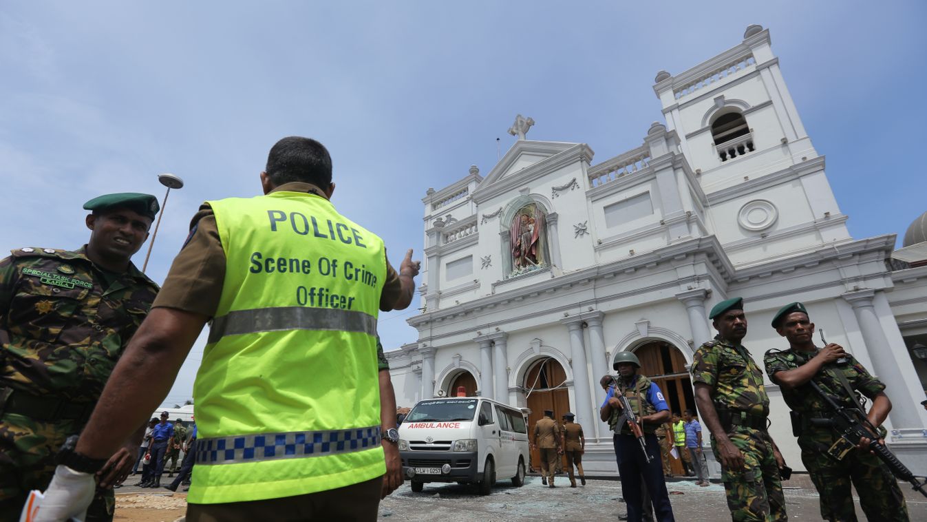 Srí Lanka, terror, templomokban robbantottak, 2019.04.21. galéria 