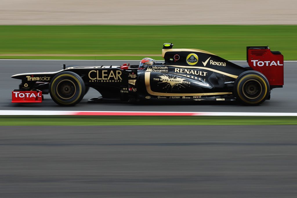 Forma-1, Romain Grosjean, Lotus F1 Team, Brit Nagydíj 2012, Batman, A Sötét Lovag 