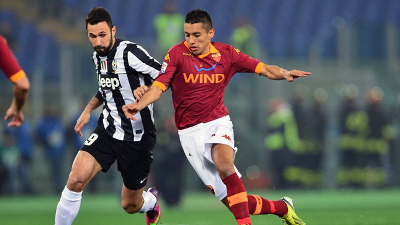 AS Roma Marquinhos vs Juventus Mirko Vucinic 