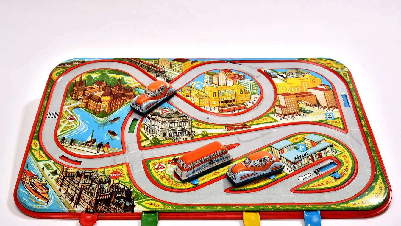 retro játékok, 60-as 70-es évek, közlekedési játék 
