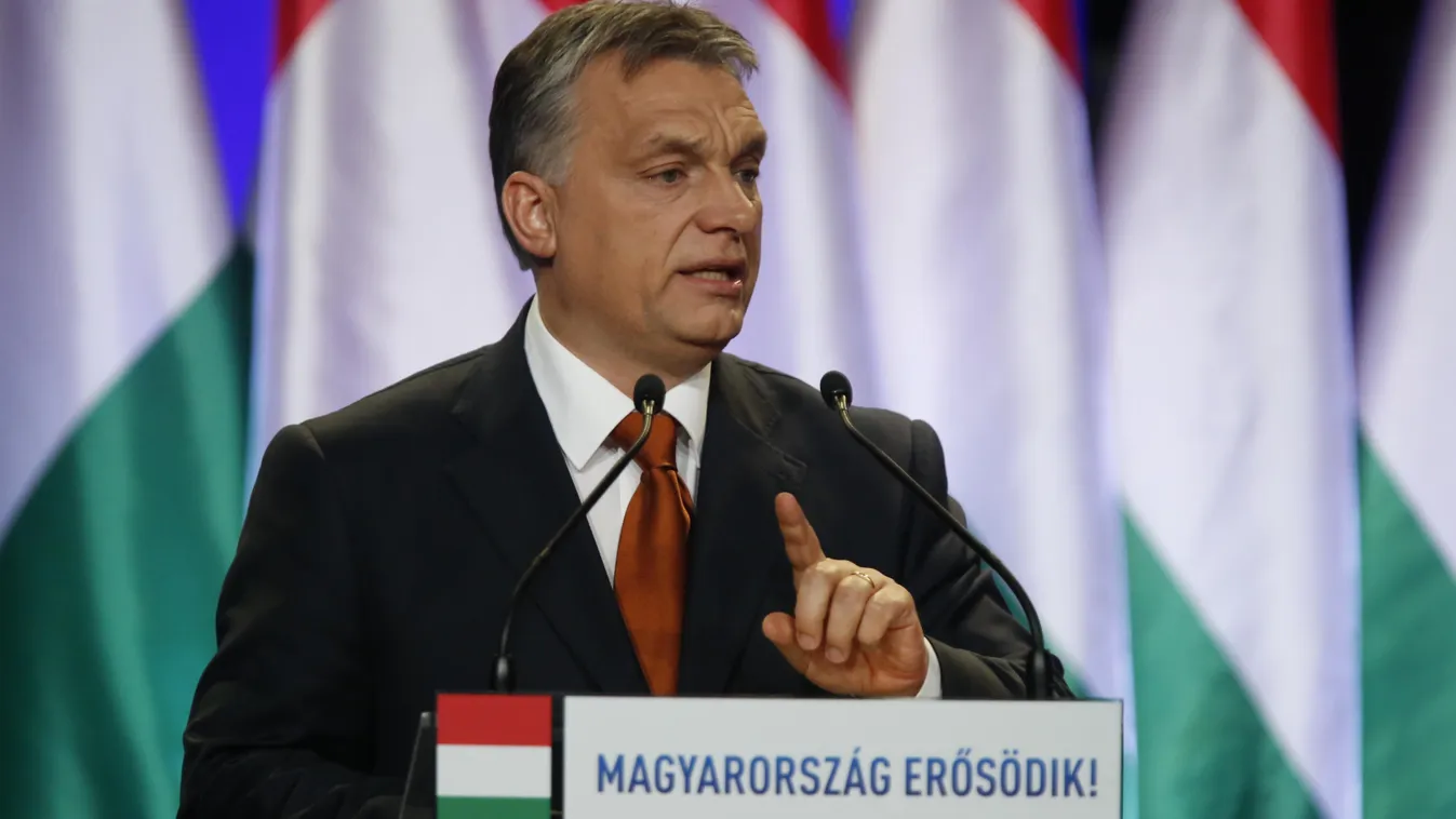 Orbán évértékel 