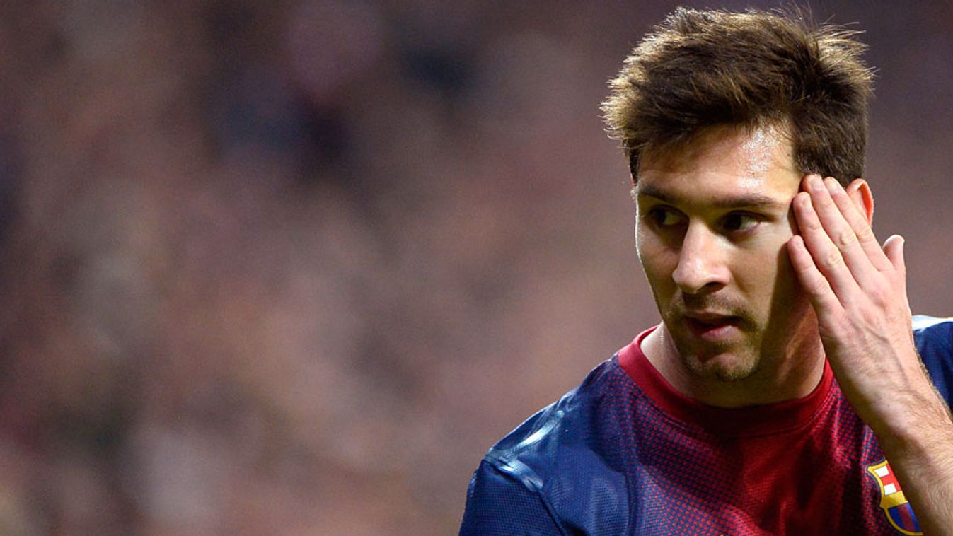 Lionel Messi, az FC Barcelona argentin labdarúgója