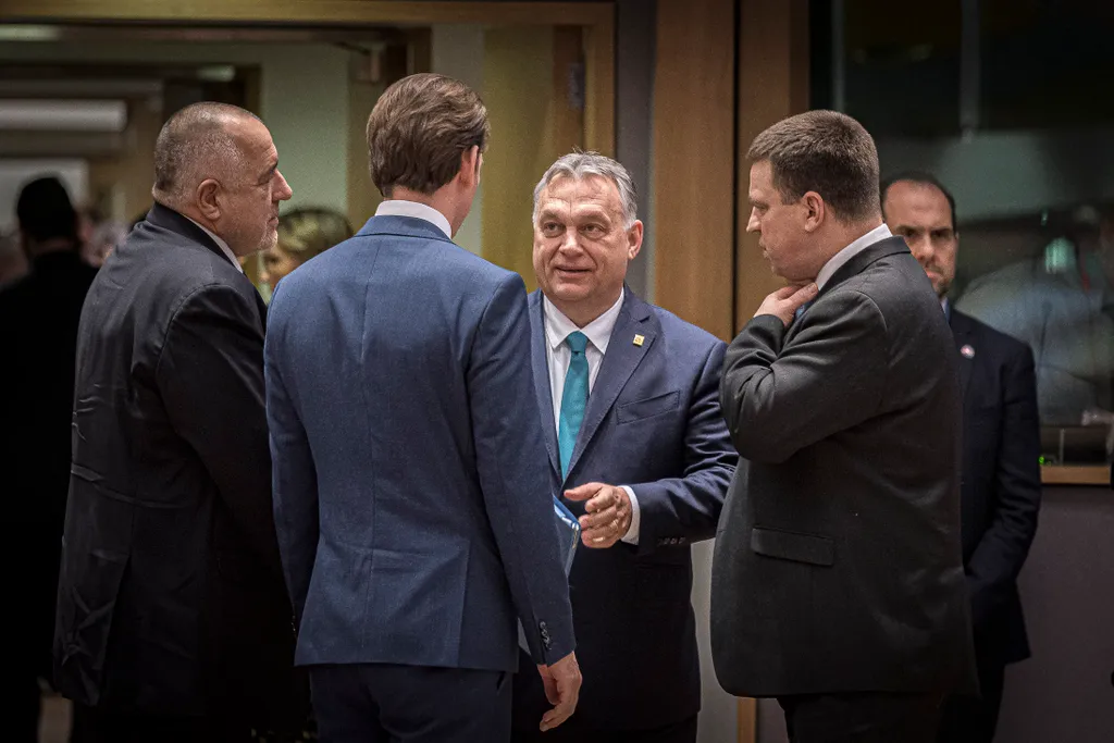 BORISZOV, Bojko; KURZ, Sebastian; ORBÁN Viktor; RATAS, Jüri 