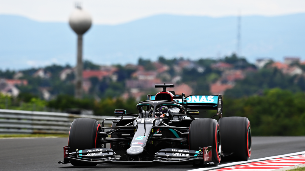 Forma-1, Lewis Hamilton, Mercedes, Magyar Nagydíj 2020, péntek 
