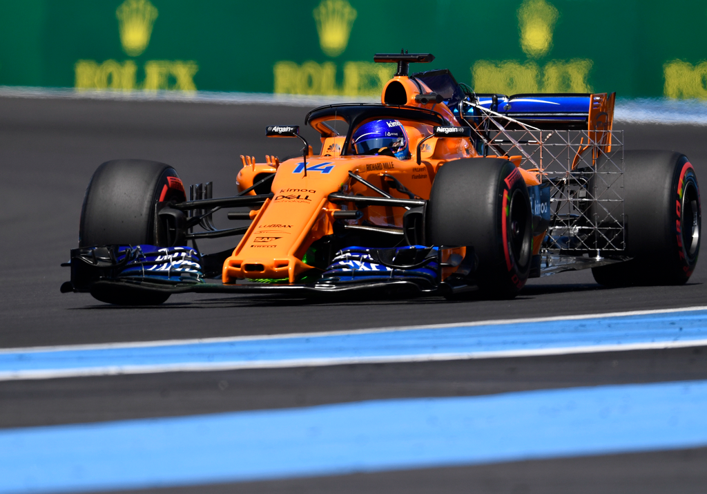 A Forma-1-es Francia Nagydíj pénteki napja, Fernando Alonso, McLaren Racing 