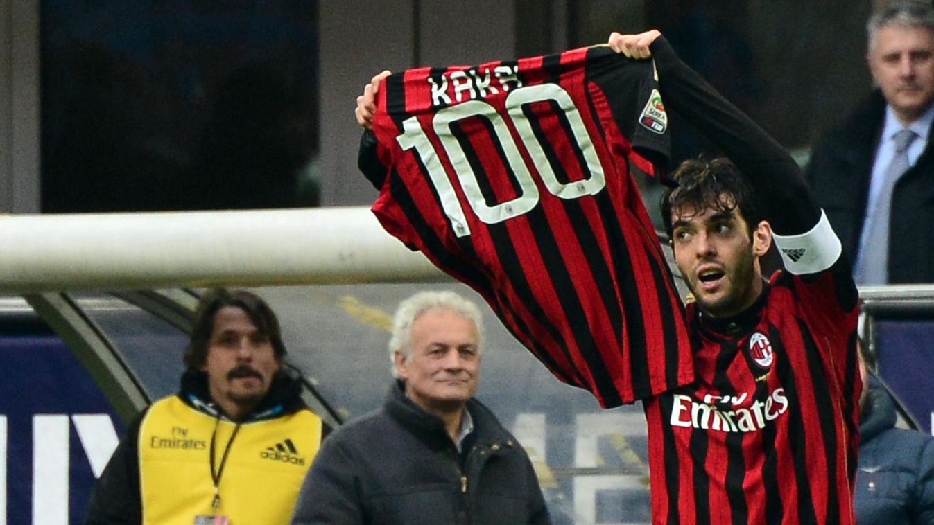 AC Milan, Kaka 100. gólját ünnepli 