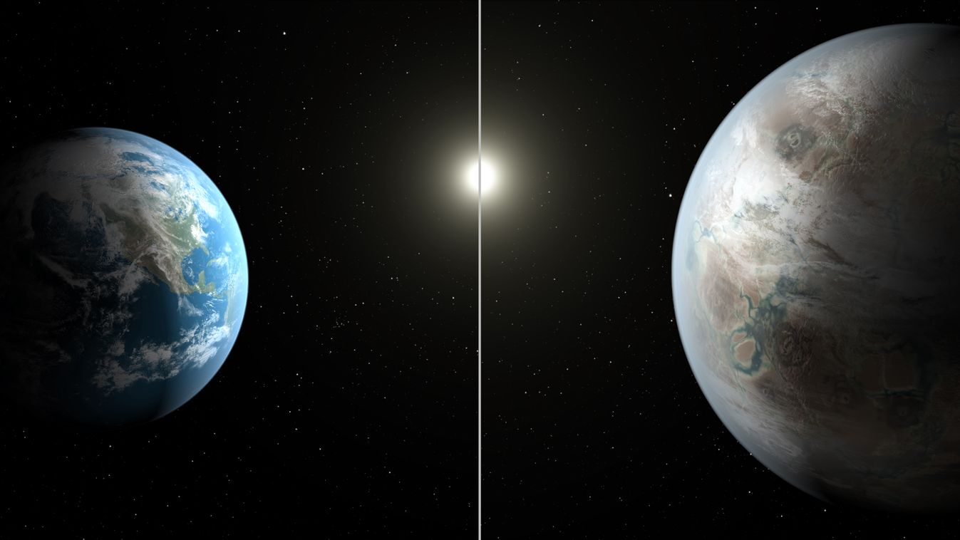 Kepler 452b, exobolygó, Föld 