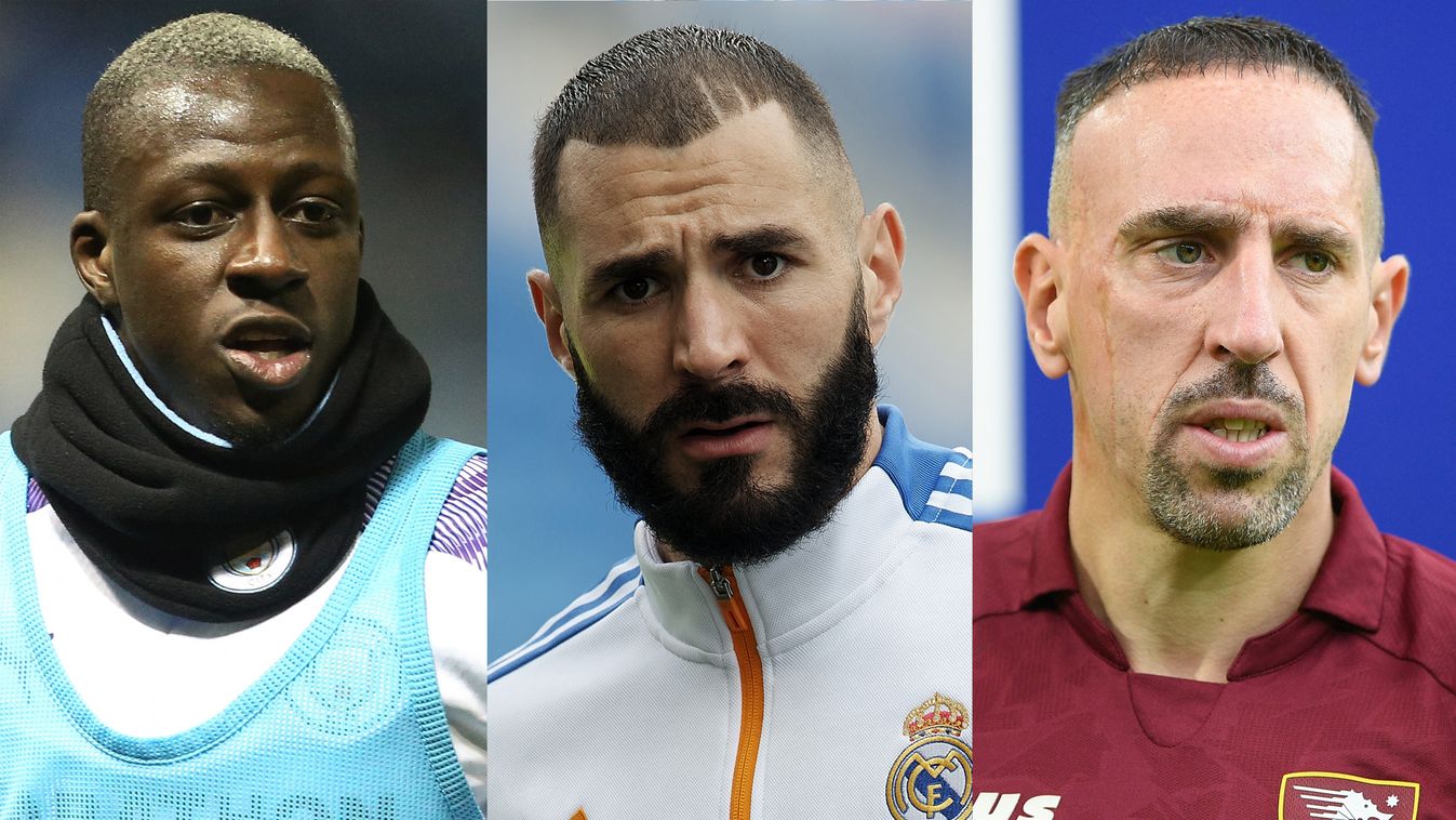 Karim Benzema, Franck Ribéry, Benjamin Mendy 