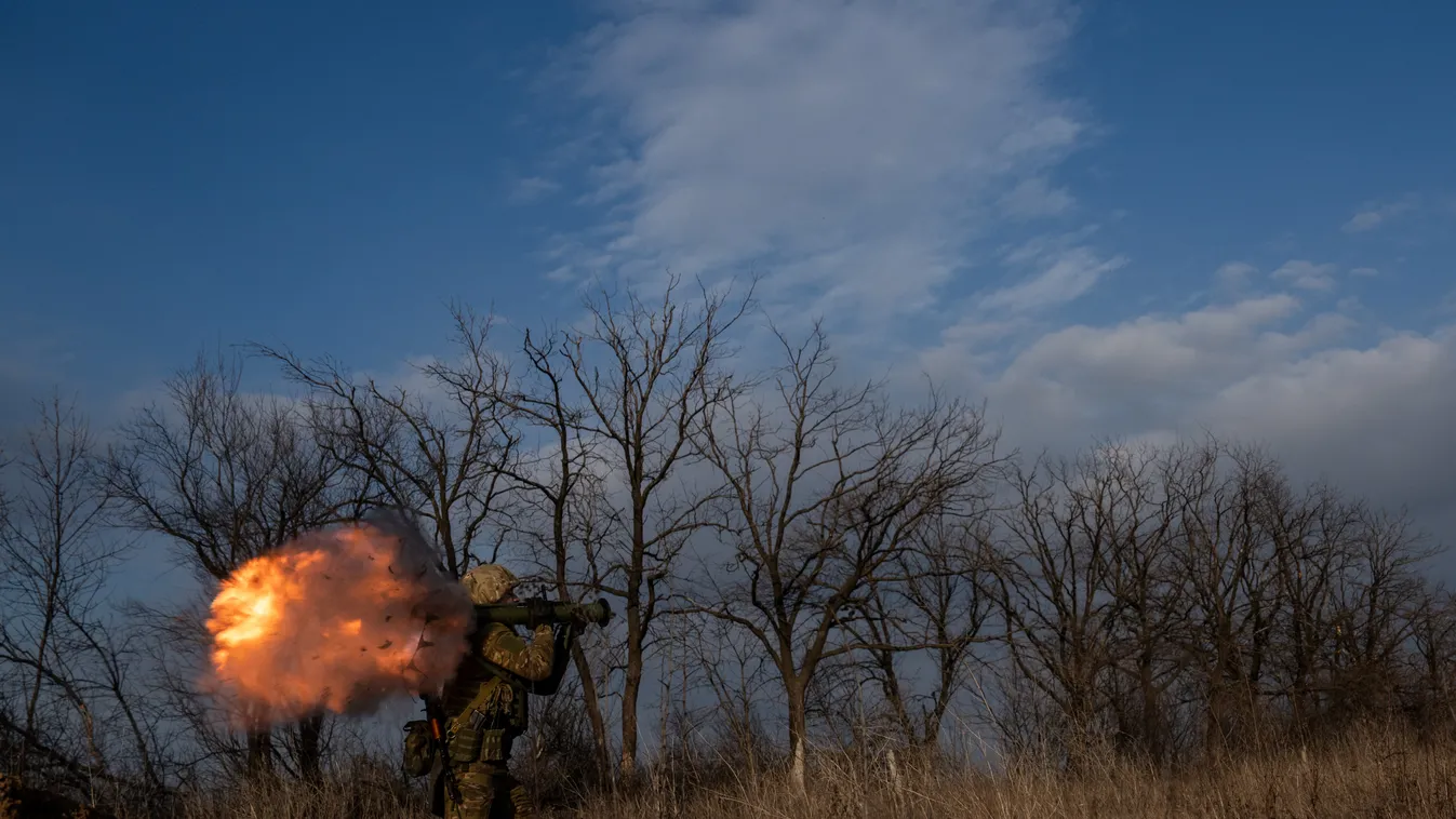 Ukrainian soldiers deployed frontline south of Bakhmut Ukrainian soldiers Horizontal, orosz-ukrán háború, Ukrajna 