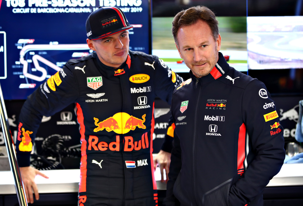 Forma-1, Christian Horner, Max Verstappen, Red Bull Racing, Barcelona teszt 3. nap 