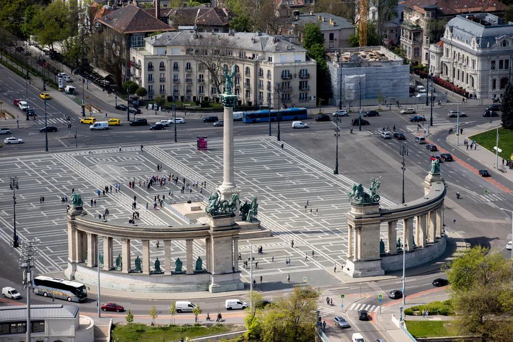 Élményléghajózás, Ballon, Városliget, Panoráma, Busapest, Élményléghajózás a Városligetben, léghajó, kilátás 