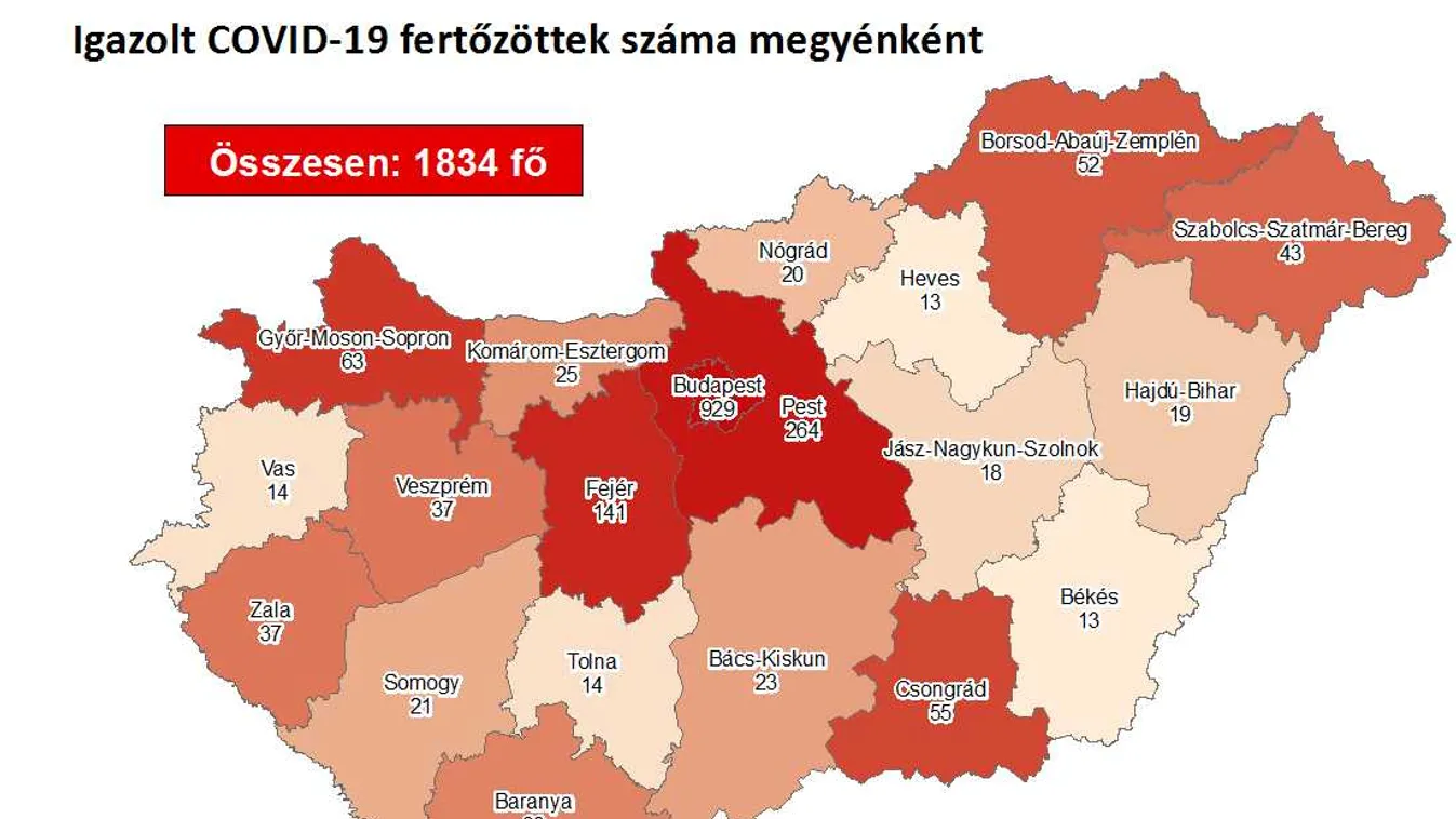 koronavírus térkép
április 18. 