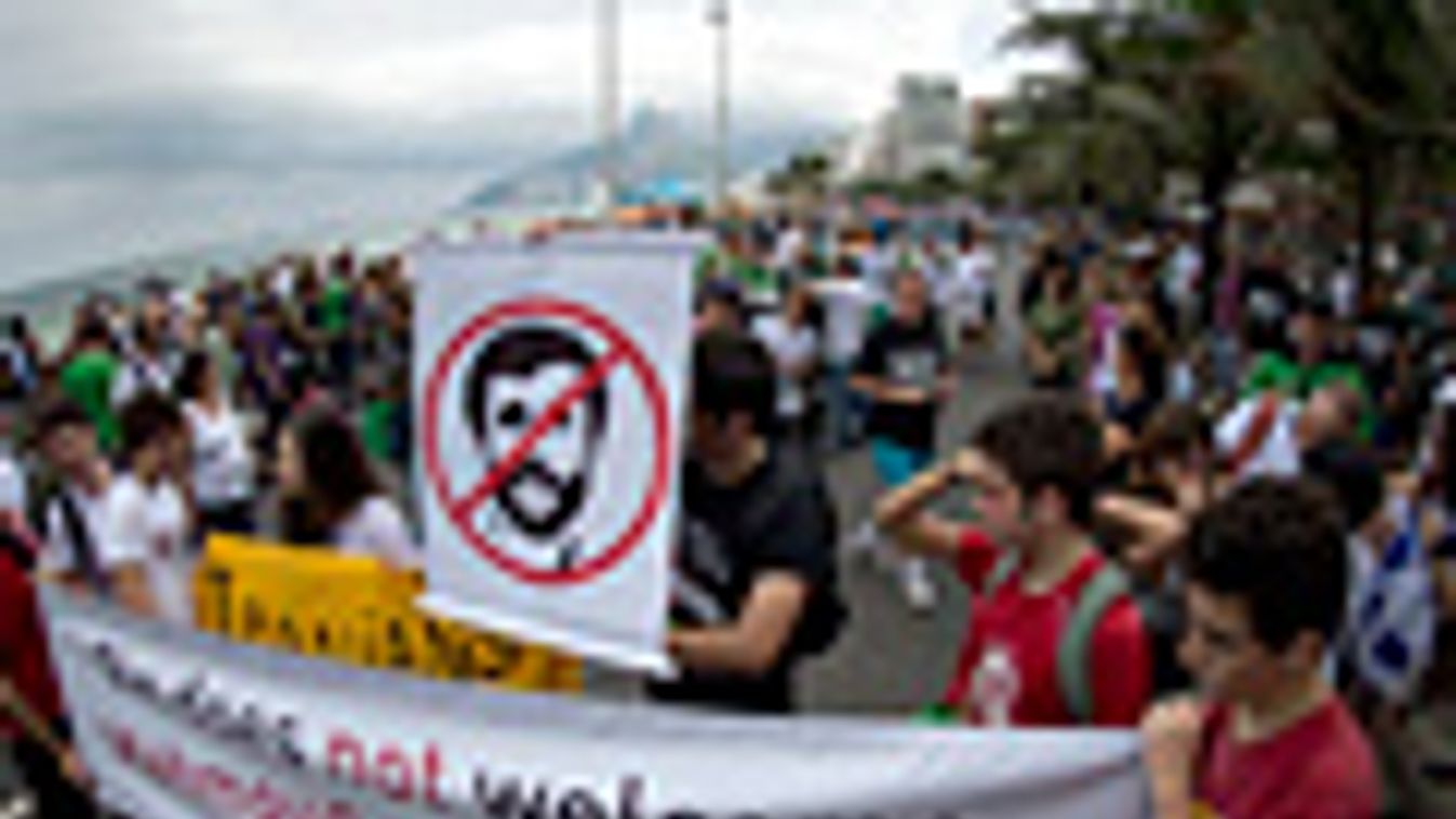 ENSZ konferencia, Rio de Janerio, tüntetés