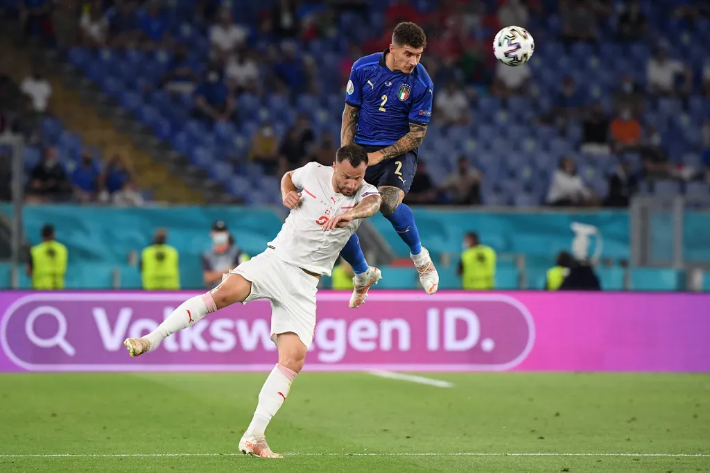 Olaszország - Svájc, Foci EB, labdarúgó Európa-bajnokság, Euro 2020, labdarúgás, csoportkör, A csoport, Stadio Olimpico, Róma, 2021.06.16. 