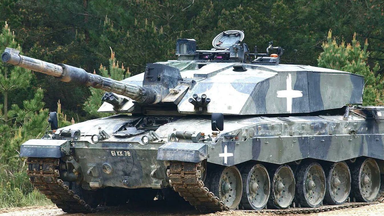 orosz ukrán háború, Challenger II, fegyverszállítás ukrajnába, tank 