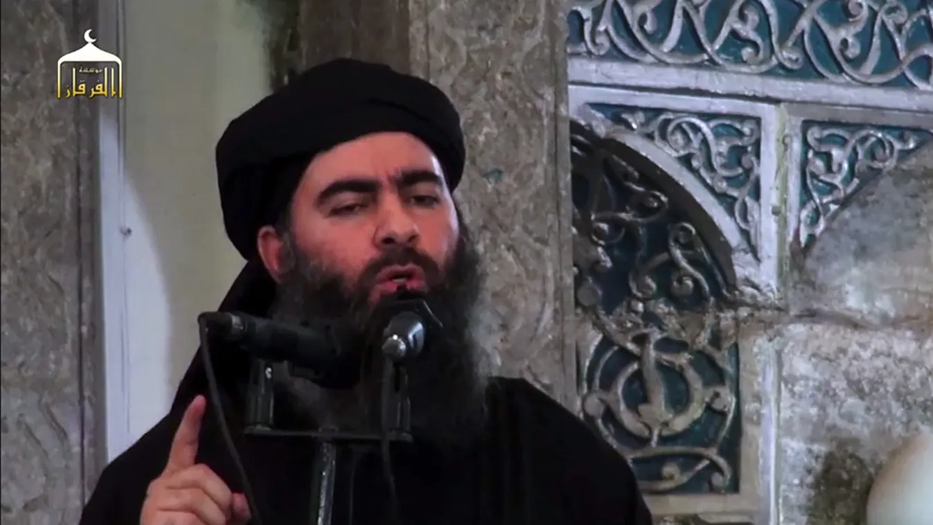 Iszlám állam vezetője Abu Bakr al-Baghdadi 
