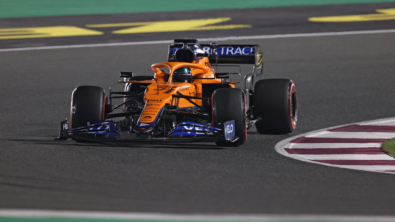 Forma-1, Daniel Ricciardo, McLaren, Katari Nagydíj 2021, szombat 