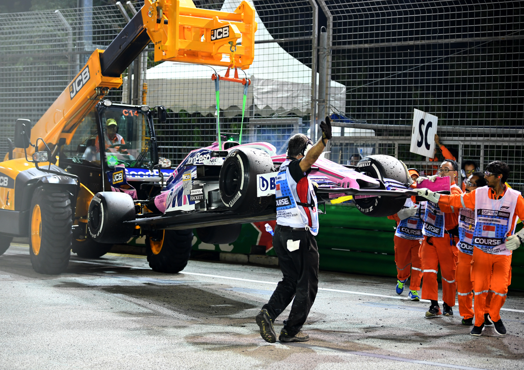 Forma-1, Sergio Pérez, Racing Point, Szingapúri Nagydíj 