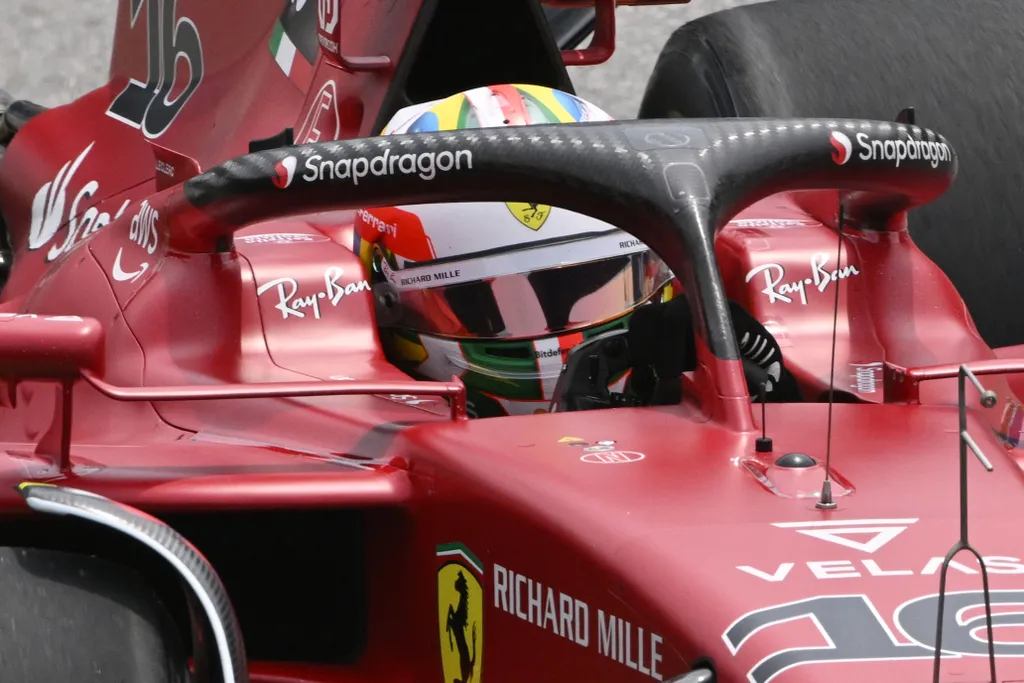 Forma-1, Charles Leclerc, Ferrari, Sao Pauló-i Nagydíj 2022, péntek 