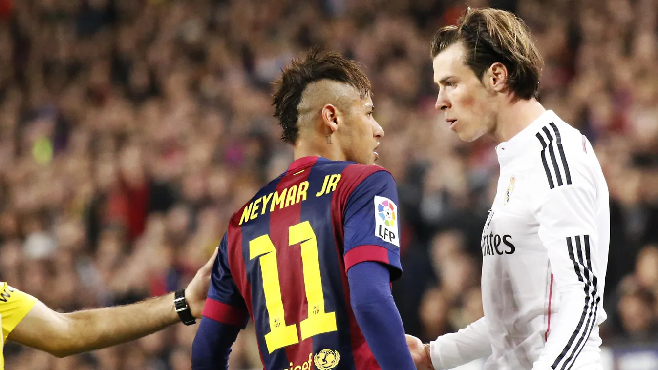 Neymar (Barcelona), Gareth Bale (Real Madrid), foci 
