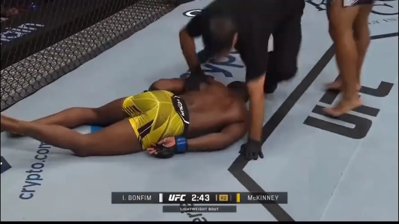 ufc, terrance mckinney, ismael bonfim, kiütés 