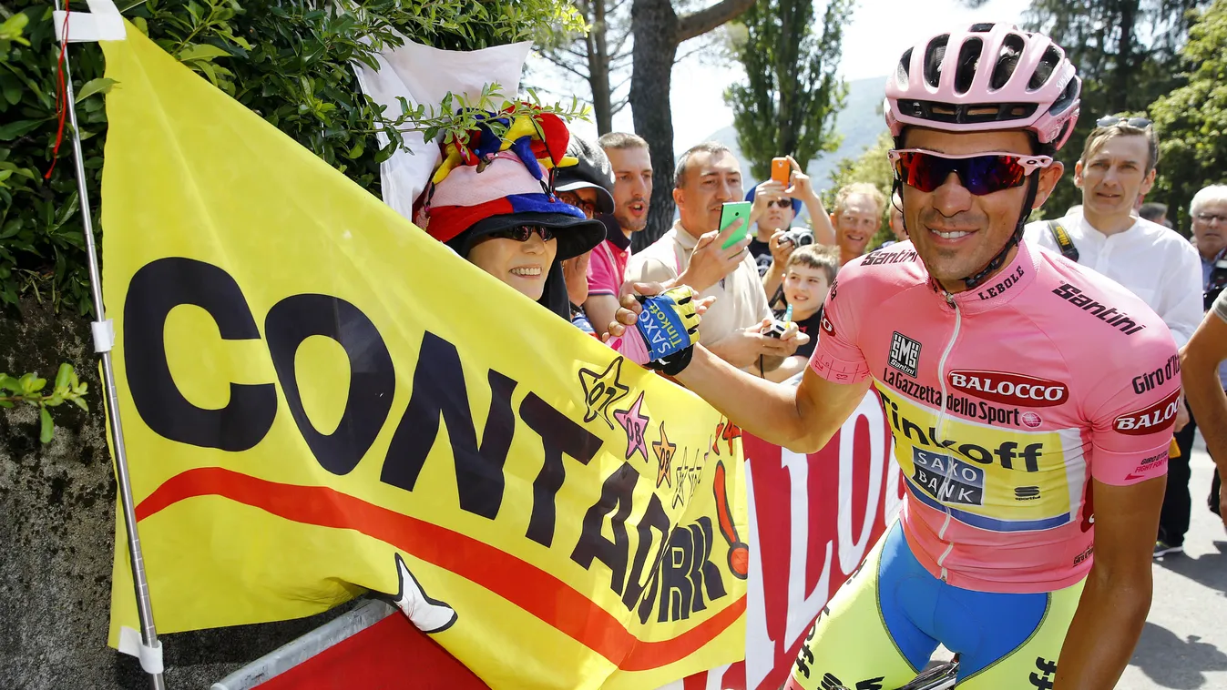 Alberto Contador, Giro, kerékpározás 