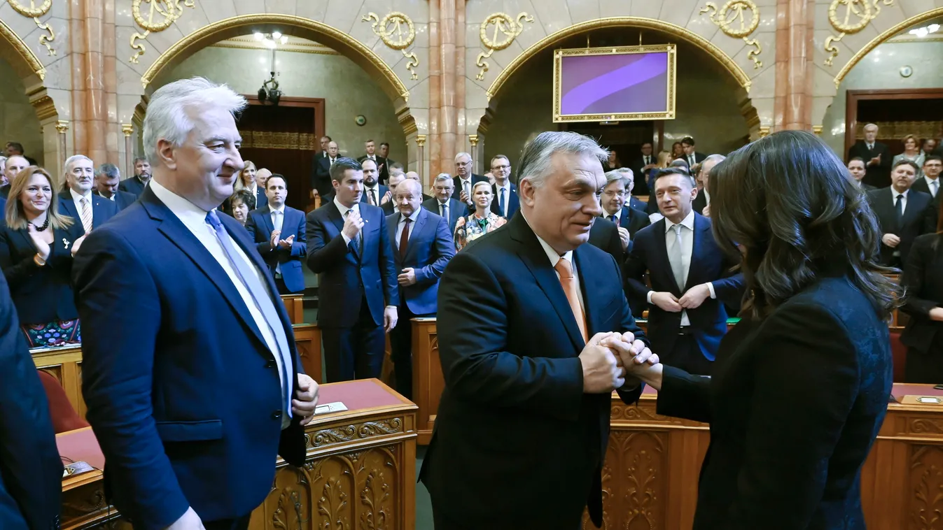 NOVÁK Katalin; ORBÁN Viktor; SEMJÉN Zsolt 