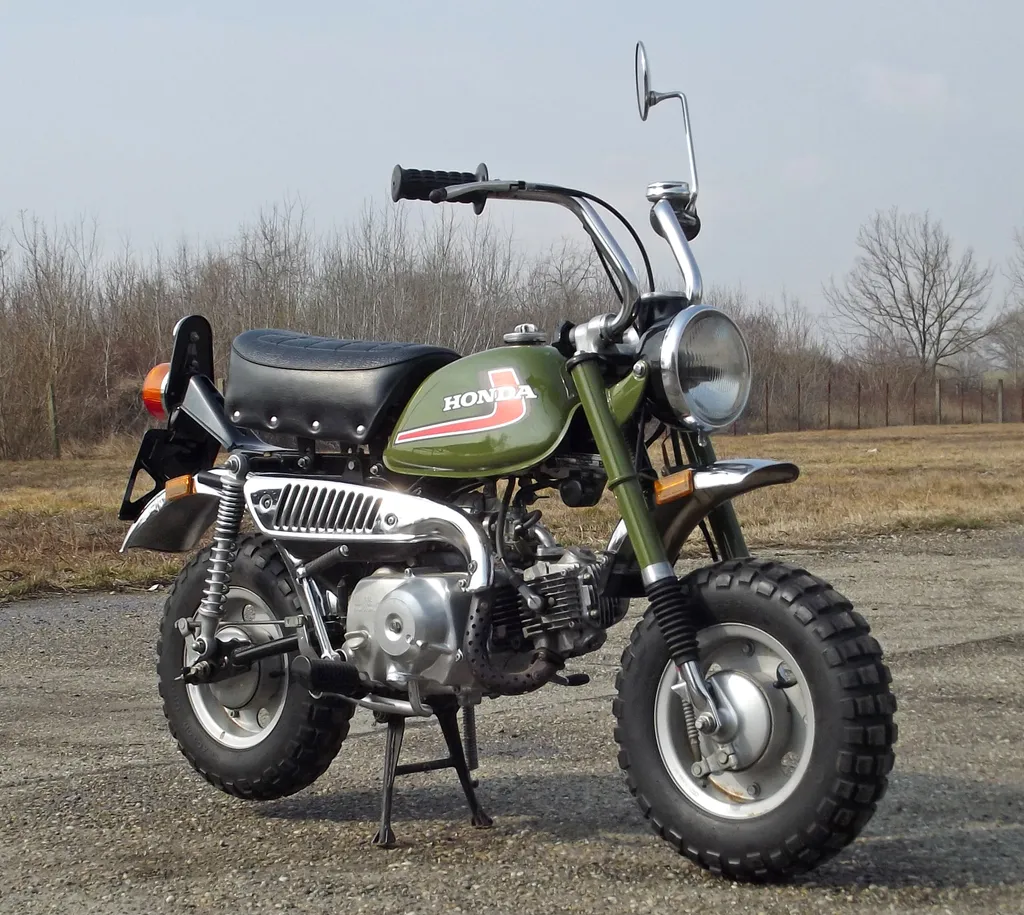 Honda Z50J Monkey (1976) veteránteszt 