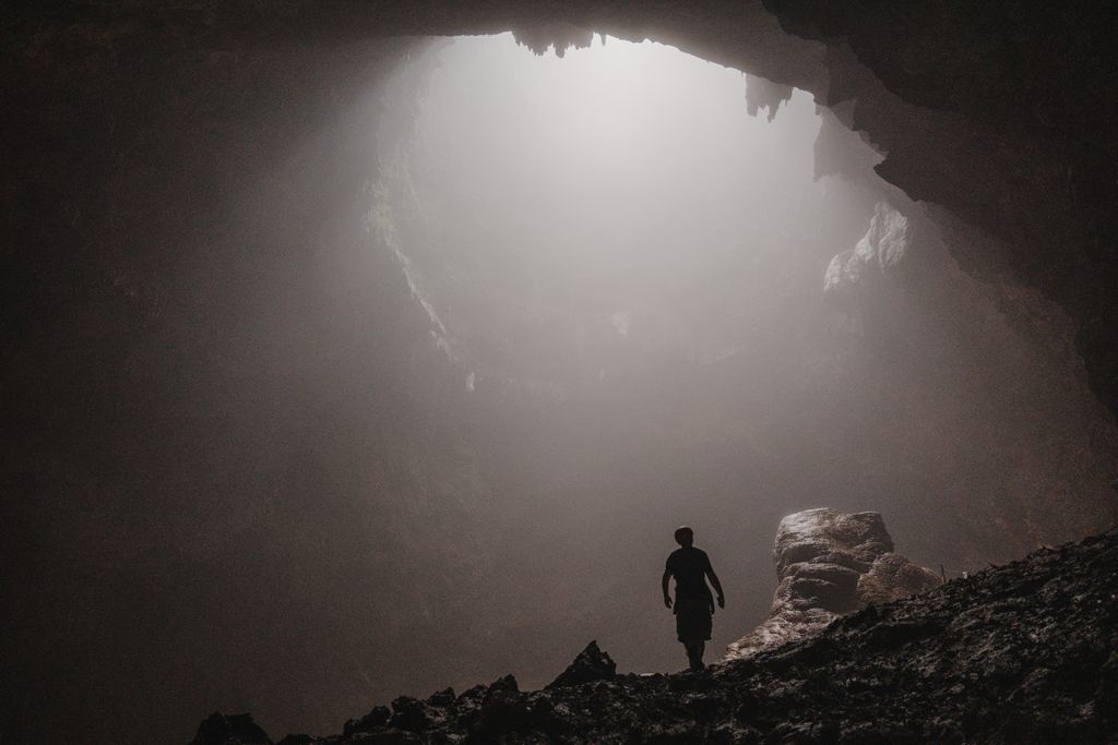 Jomblang-barlang, Indonézia 