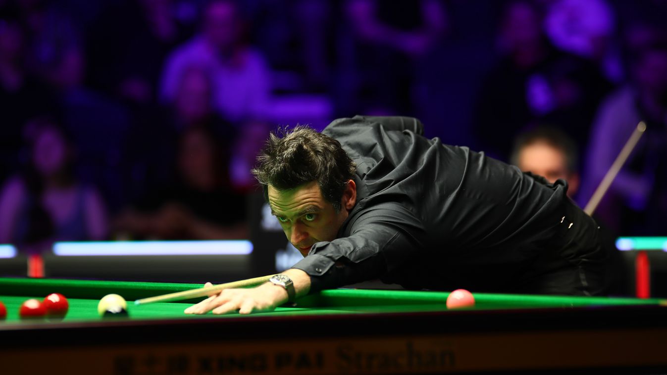 Ronnie O'Sullivan defeats Anthony Hamilton at 2020 Welsh Open 2020 Cardiff Snooker the United Kingdom UK Wales Welsh Open 