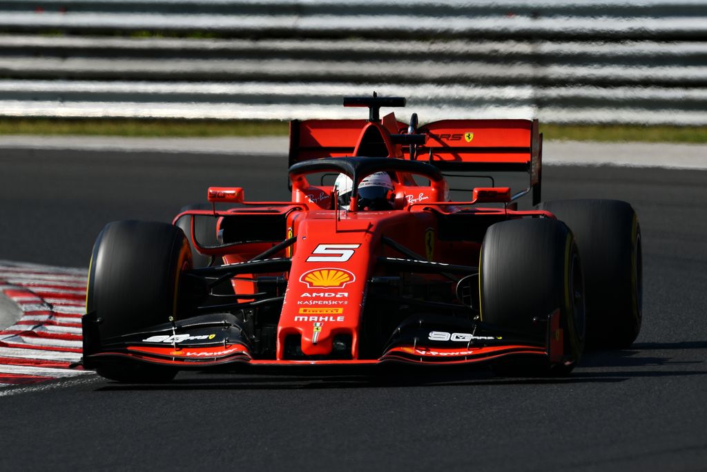 Forma-1, Magyar Nagydíj, vasárnap, Sebastian Vettel, Ferrari 