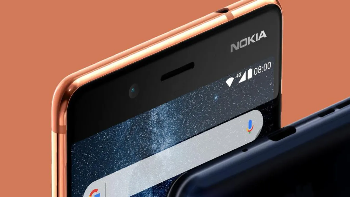 nokia 8 hmd global android okostelefon 