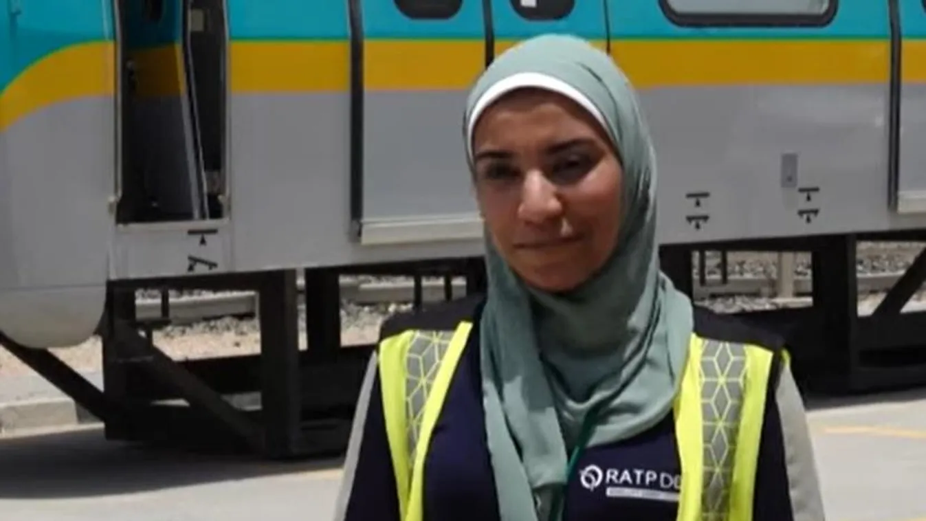 kairó, metró, első női, alkalmazott, metró vezető, 2022 augusztus 22 