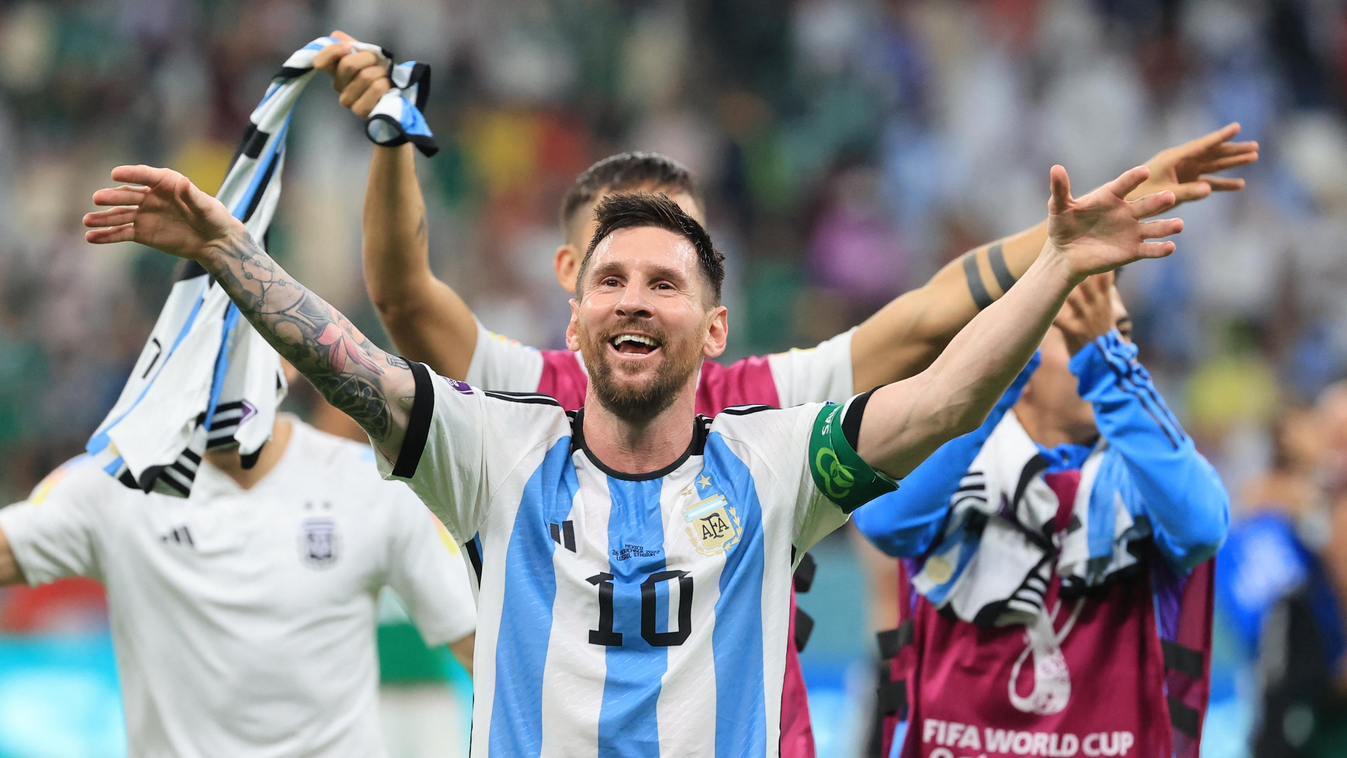 Argentina v Mexico: Group C - FIFA World Cup Qatar 2022 Soccer Horizontal 