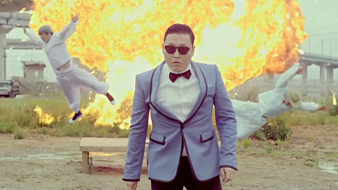 Gangnam Style, Psy, videoklip, robbanás