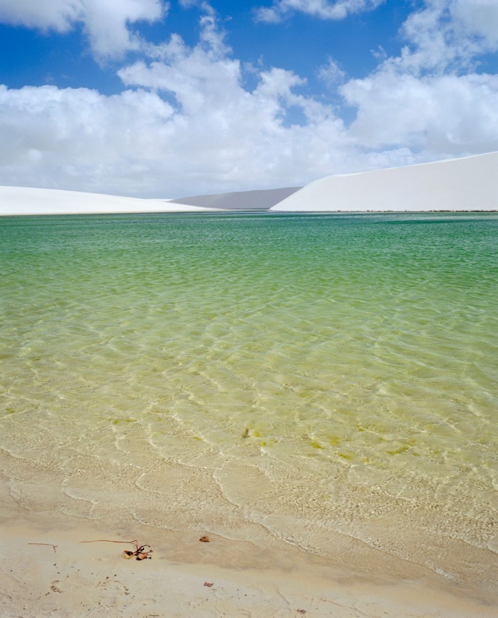 Lençóis Maranhenses Nemzeti Park Lencois sivatag homodűne tó Brazília 