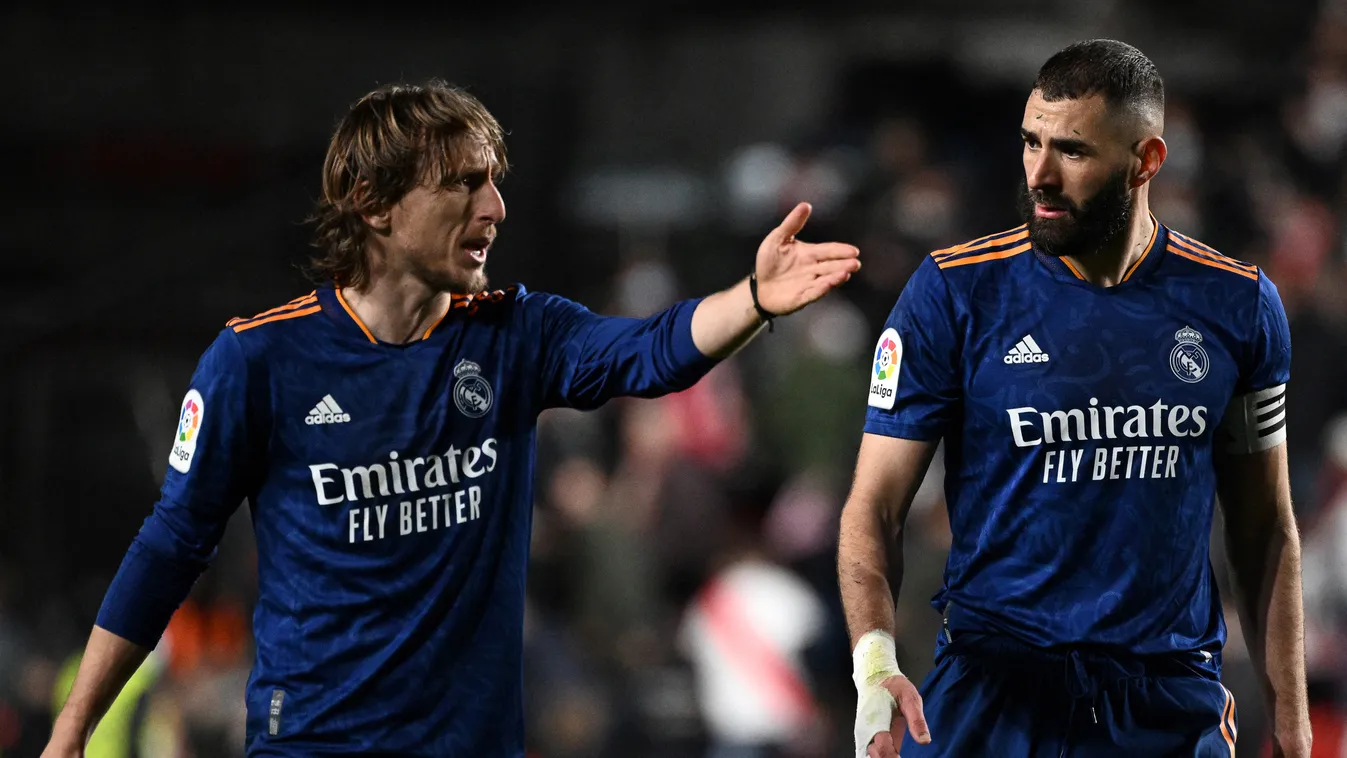 Luka Modric, Karim Benzema, Real Madrid 