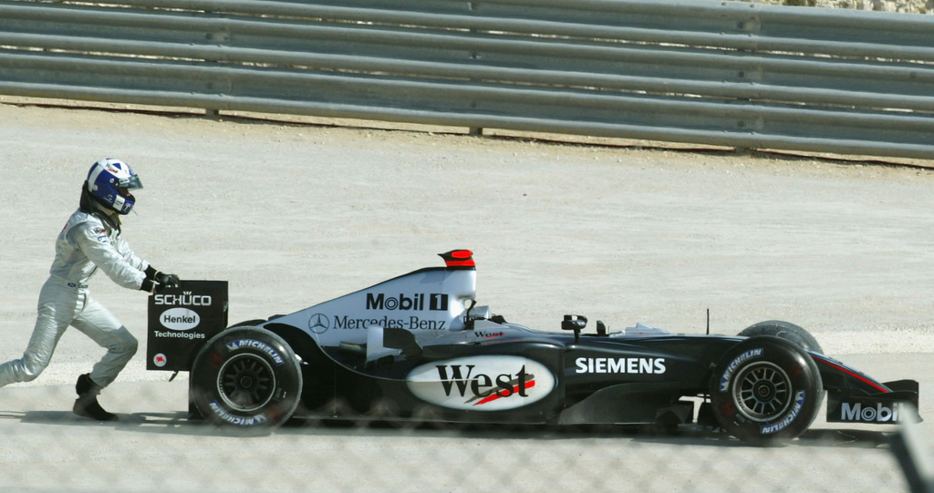 Forma-1, David Coulthard, McLaren-Mercedes, Bahreini Nagydíj, 2004 