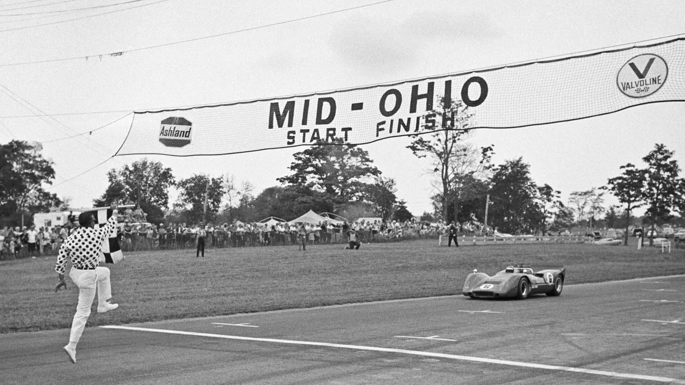 Mark Donohue Forma-1 hősi halottai galéria 2021. Mark Donohue McLaren Mid Ohio USRRC 