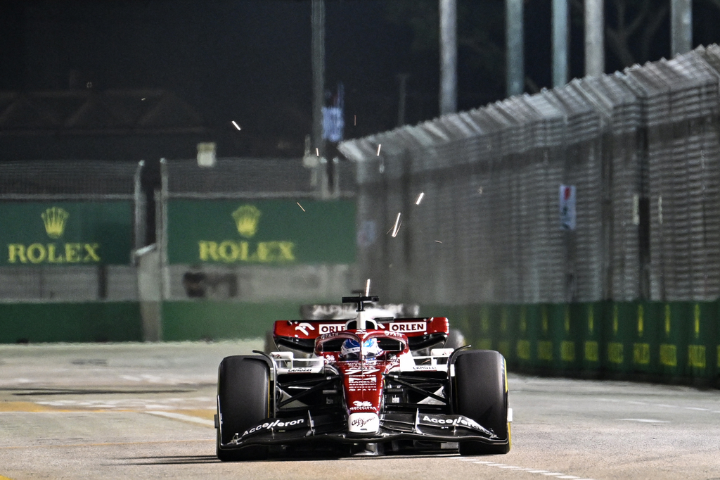 Forma-1, Valtteri Bottas, Alfa Romeo, Szingapúri Nagydíj 2022, péntek 