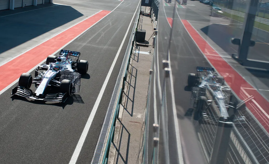 F1-es tesztelés a Hungaroringen, 1. nap, Oliver Rowland, Williams Racing 