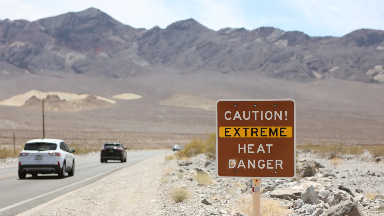 hőség, hőmérséklet, rekord, kalifornia, Egyesült Államok, nyár, Death Valley, Halál Völgye, nemzeti park 