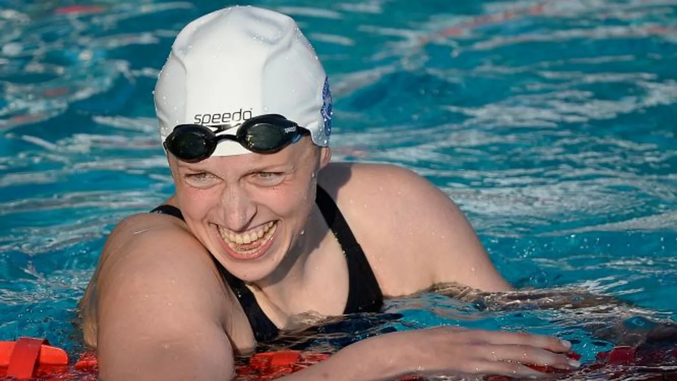 2014 Phillips 66 National Championships GettyImageRank2 SPORT HORIZONTAL Swimming USA California Freestyle Swimming ADULT Winning Women Facial Expression Irvine - California 200 Meter Final Round Aquatic Center National Championship Phillips 66 William Wo