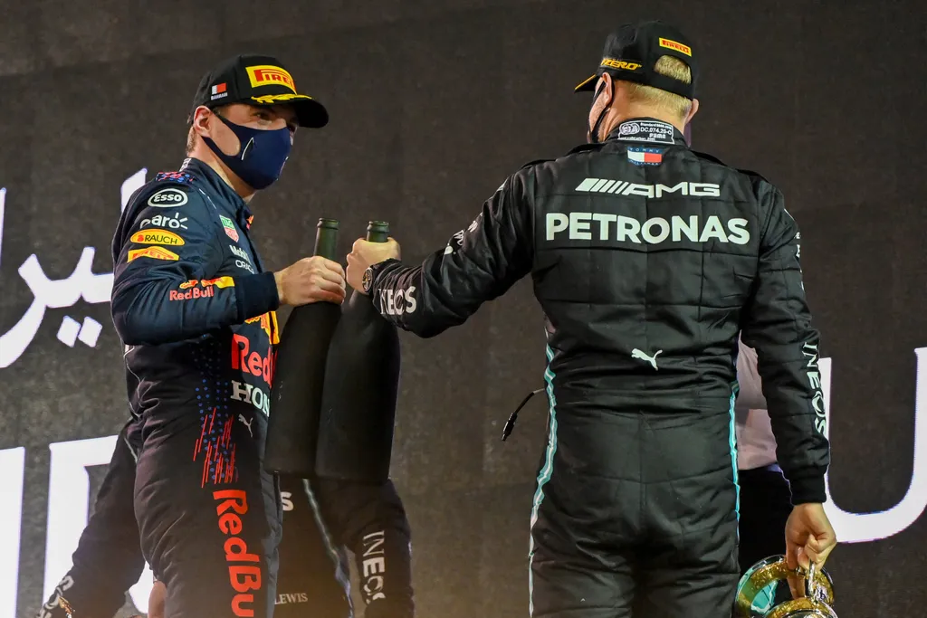 Forma-1, Valtteri Bottas, Mercedes, Max Verstappen, Red Bull, Bahreini Nagydíj 