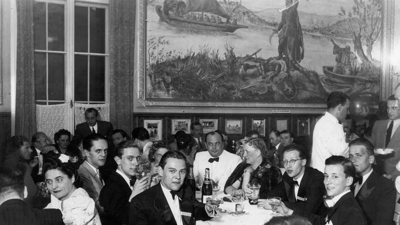 kávézó, kávéház, cukrászda, Budapest, 1930-as évek, 1940-es évek, Salm Lajos élete, társasági élet 