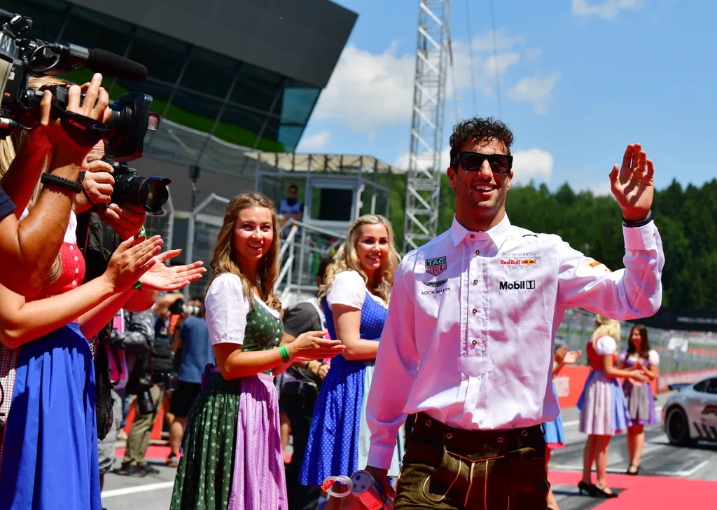 A Forma-1-es Osztrák Nagydíj, Daniel Ricciardo 