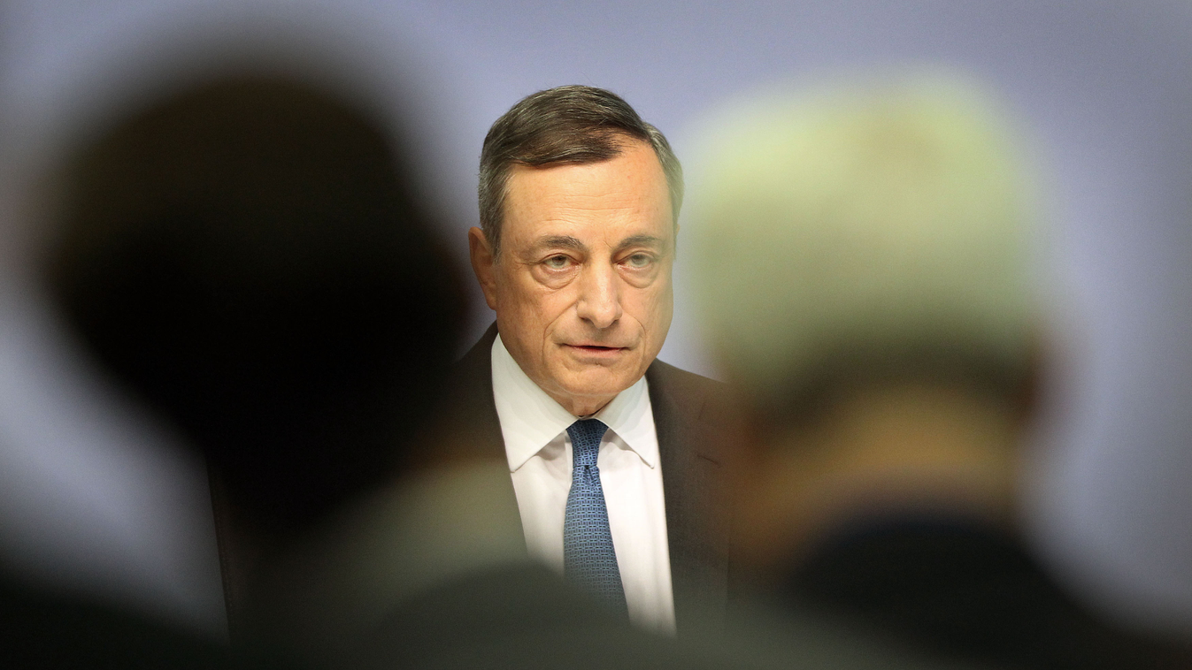Mario Draghi EKB ECB jegybank elnök 