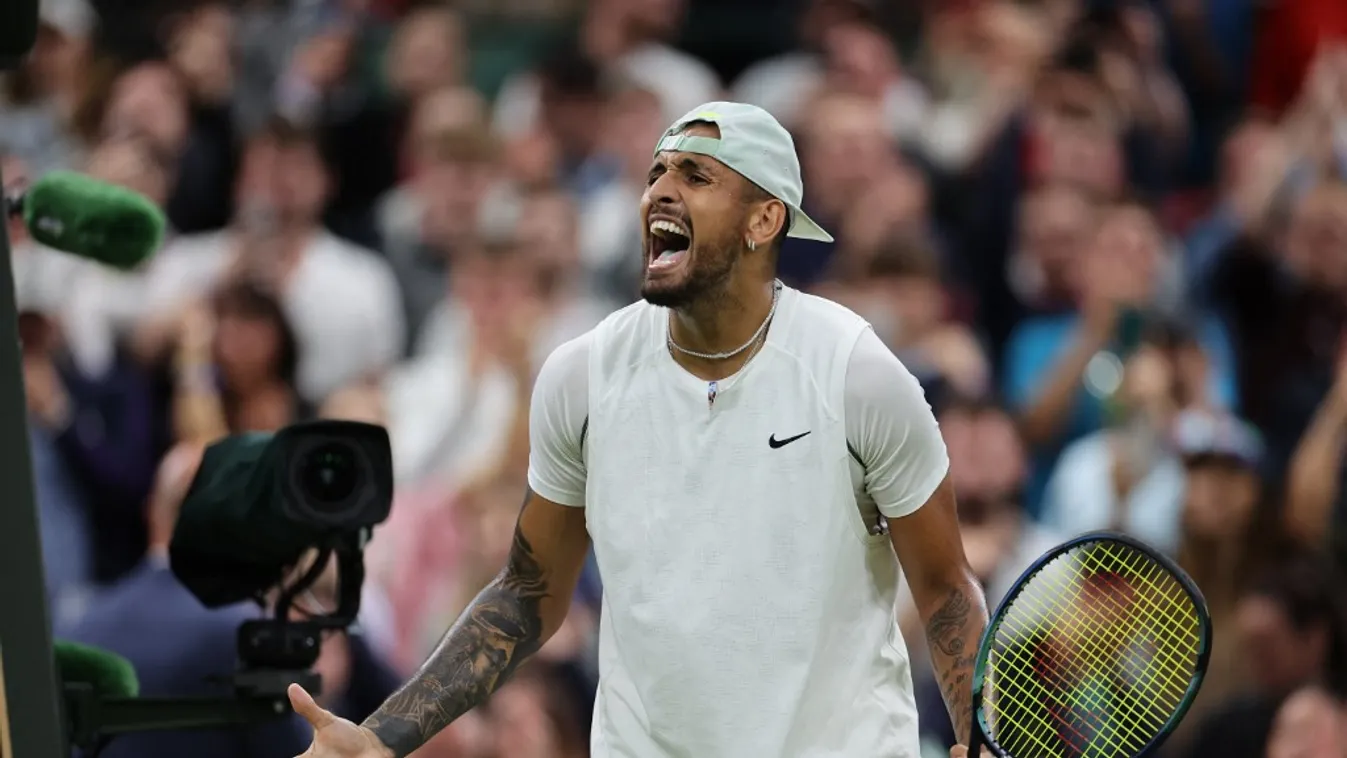 Tennis / Winbledon / Kyrgios vs Tsitsipas Men's tennis Men's sports Wimbledon Championships Women's sports Women's tennis Sports Horizontal TENNIS 