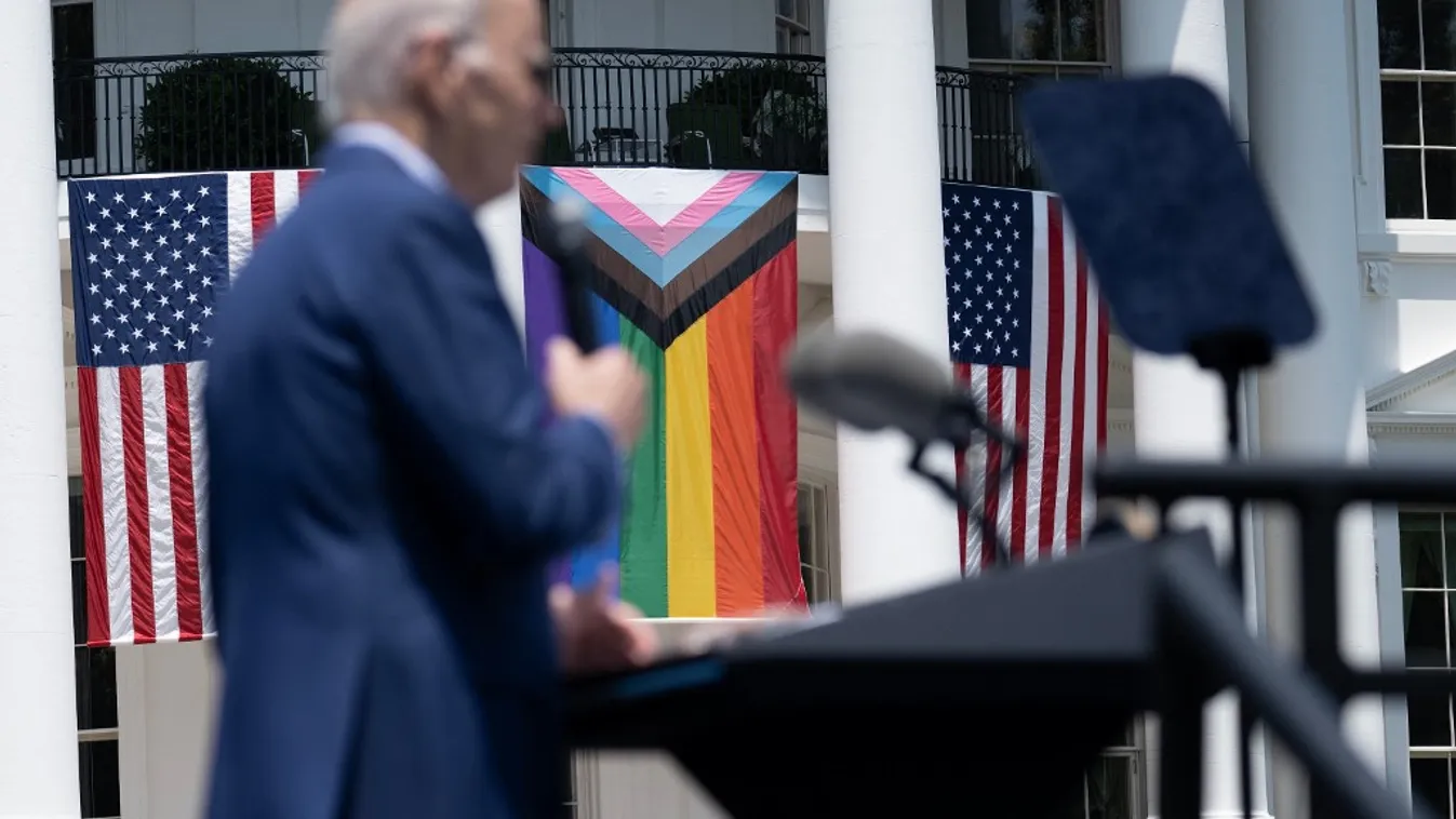 US President Joe Biden hosts pride celebration TOPSHOTS Horizontal 